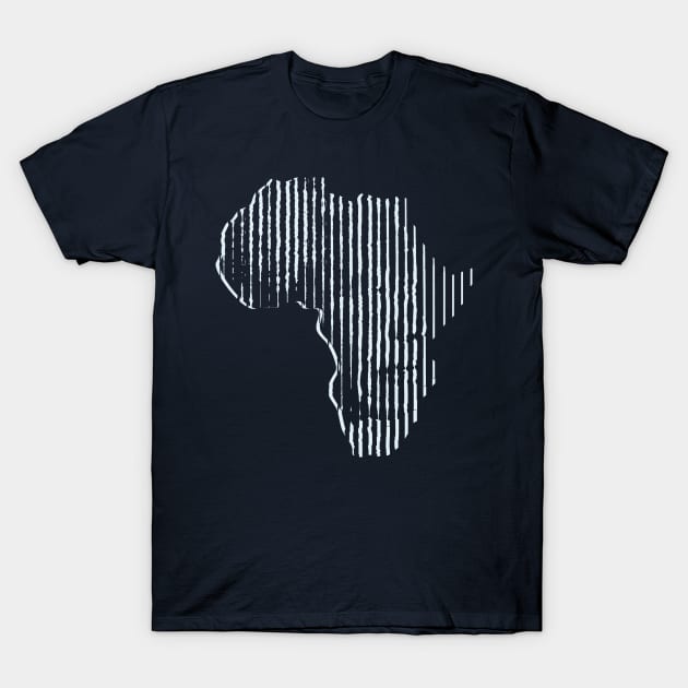 Iconic Sculpture in Shape of Africa T-Shirt by scotch